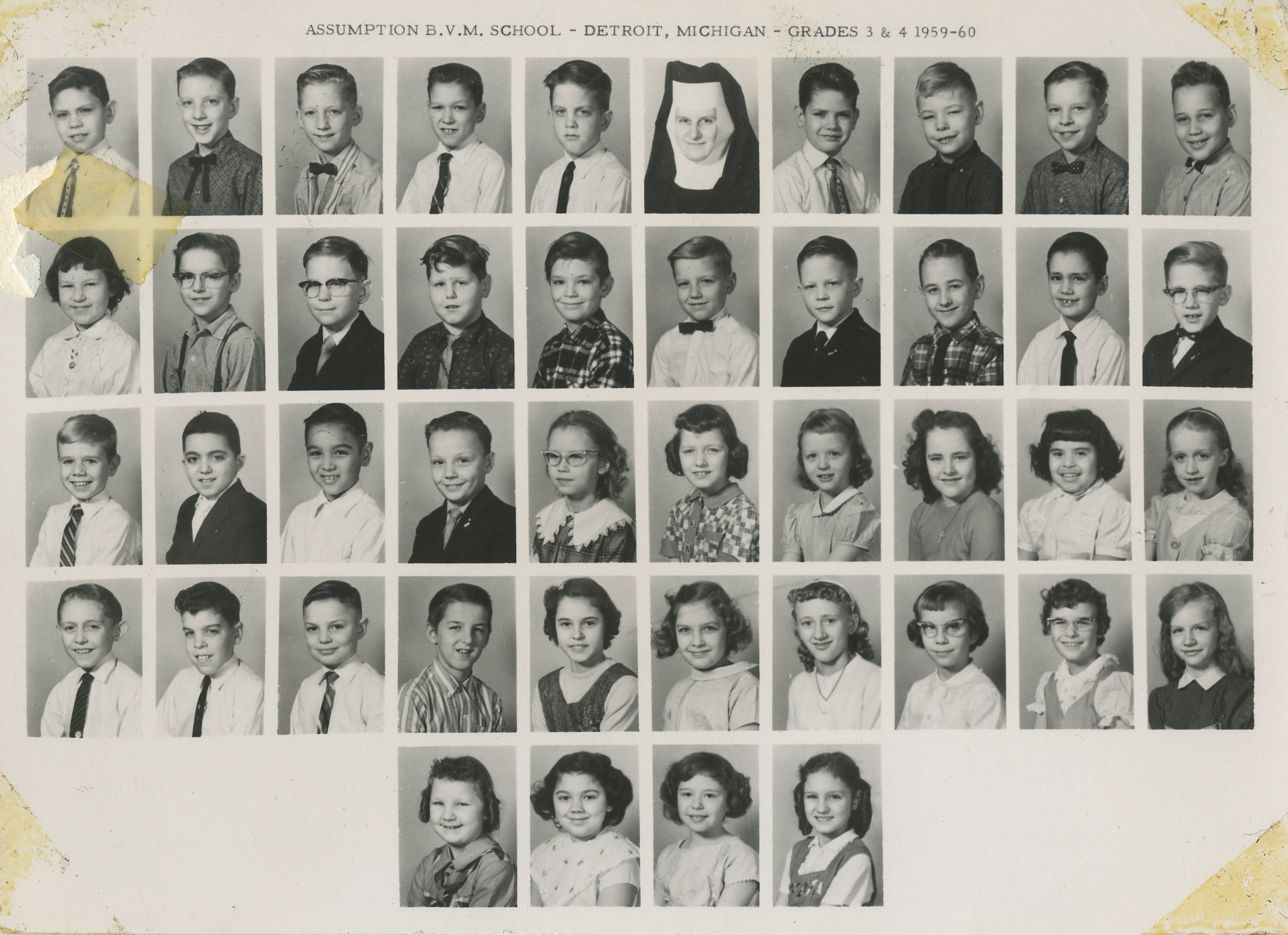 Detroit MI St. Cecilia High School yearbook 1959 Michigan